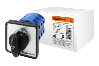 Кулачковый переключатель КПУ11-10/206 (1-2 3р (возврат)) | SQ0715-0115 | TDM