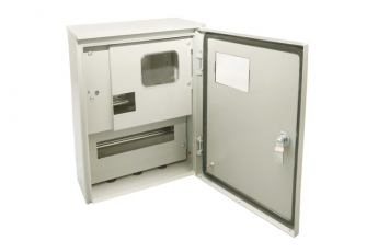 Щит учета ЩУ-1ф/1-0-12 IP66 (ЩУРН-1/12 IP66) с опломбировкой счётчика (395х310х165) | SQ0905-1001 | TDM