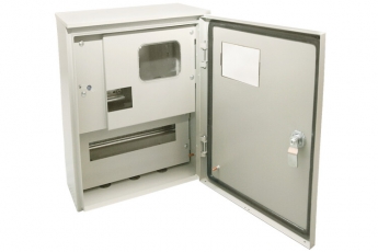 Щит учета ЩУ-3ф/1-0-12 IP66 (ЩУРН-3/12 IP66) с опломбировкой счётчика (542х347х180) | SQ0905-1002 | TDM