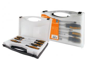 Набор отверток 7 шт.: SL3х75;5х100;6х125;8х150, PH:0х75;PH1х100;PH2х125 (чемодан), CR-V 