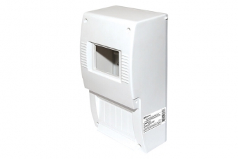 Щиток квартирный ЩК 26-004 2-6 модулей DIN без дверки IP20, (ВхШхГ) 285х347х710мм | SQ0906-0017 | TDM