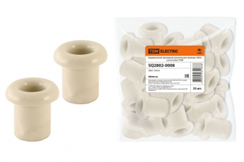 Керамический проходной изолятор для провода «ЭКО» сосна (25шт) | SQ2802-0008 | TDM