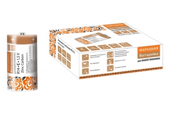 Элемент питания R14 C Zinc Carbon 1,5V SH-2 Народный | SQ1702-0021 | TDM