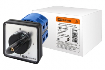 Кулачковый переключатель КПУ11-10/109 (0-1-2-3-4 1р) | SQ0715-0092 | TDM