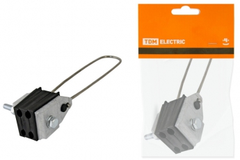 Зажим анкерный ЗАБ 4/16-35 (SO 158.1) рознич. упак. | SQ0412-1039 | TDM