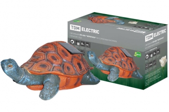 Светильник светодиодный садово-парковый ПП-098 Черепаха 27x17x12,5 см солнечная батарея | SQ0330-0136 | TDM