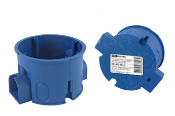 Коробка установочная 68х45 без саморезов, стыковочные узлы, инд. штрихкод | SQ1402-0933 | TDM