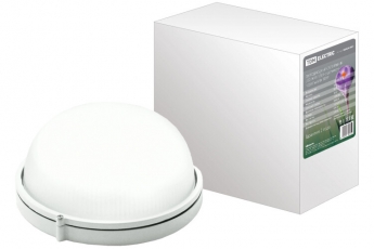 Светильник светодиодный пылевлагозащищенный для ЖКХ ДПО LED ЖКХ 1301 8Вт 5000К IP54 матированный с датчиком | SQ0329-0021 | TDM