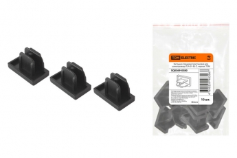 Заглушка торцевая пластиковая для шинопровода TLA-01-BL-Z черная | SQ0369-0380 | TDM