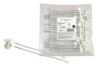 Патрон GU5.3 керамический Народный | SQ0335-0129 | TDM