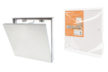 Люк под плитку, алюминиевый, съемный, нажимной, ограничитель-цепочка, 200х300, | SQ1807-0601 | TDM