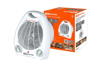 Тепловентилятор ТВ-1, 2000 Вт, регул. мощн. (1000/2000 Вт), термостат, | SQ2520-1301 | TDM