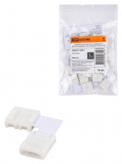 Коннектор для жесткого L-соединения двух светодиодных лент шириной 10 мм, | SQ0331-0351 | TDM