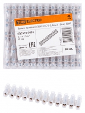 Зажим винтовой ЗВИ-3 0,75-2,5мм2 12пар | SQ0510-0001 | TDM