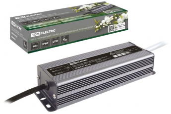 Блок питания 60Вт-12В-IP67 для светодиодных лент и модулей DC 12В, металл | SQ0331-0138 | TDM