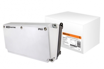 Корпус распределительного устройства КРУ, (190х265х170 мм), с устан. панелью (235х125 мм), IP65, | SQ0914-0102 | TDM