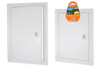 Люк ревизионный с ручкой 300х400, белый | SQ1807-0427 | TDM