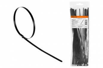 Хомут стальной с полимерным покрытием ХСП (304) 4,6х200 (50шт) | SQ0582-0105 | TDM