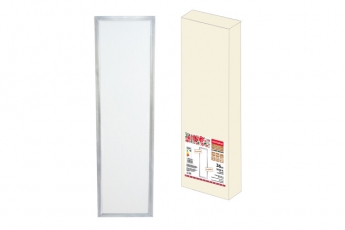 Светильник светодиодный ультратонкий СВО 295 х1195, 36Вт, 3000К, хром, Народная (без драйвера) | SQ0329-0216 | TDM