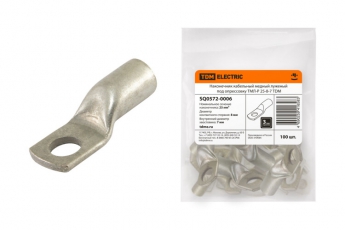 Наконечник кабельный медный луженый под опрессовку ТМЛ-Р 35-8-9 | SQ0572-0007 | TDM