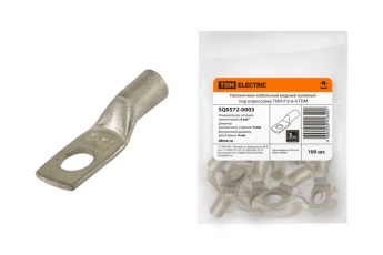 Наконечник кабельный медный луженый под опрессовку ТМЛ-Р 6-6-4 | SQ0572-0003 | TDM