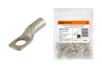 Наконечник кабельный медный луженый под опрессовку ТМЛ-Р 10-6-5 | SQ0572-0004 | TDM