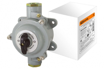 Пакетный выключатель ПВ3-16 3П 16А 220В, силуминовый корпус, IP56 | SQ0723-0069 | TDM