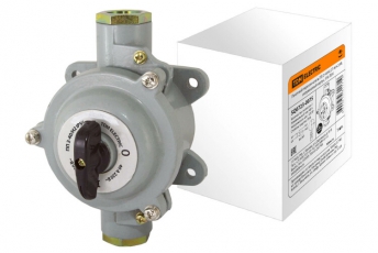 Пакетный переключатель ПП 2-40/Н2 2П 40А 220В, силуминовый корпус, IP56 | SQ0723-0075 | TDM