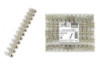 Зажим винтовой ЗВИ-5, полиэтилен 1,5-4,0 мм2, 12пар, Народный | SQ0510-0201 | TDM