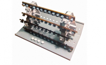 Блок распределительный на DIN-рейку РБ-250 4П 250А (4 шины 10xM6+1хM8) | SQ0823-0009 | TDM