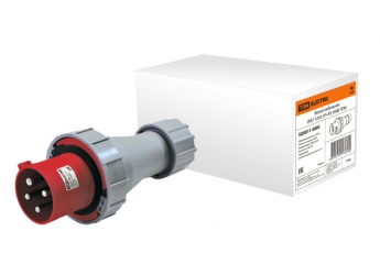Вилка кабельная IP67 125А 3Р+РЕ 380В  | SQ0611-0003 | TDM
