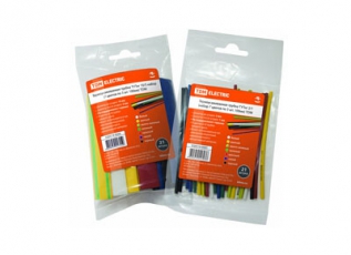 Термоусаживаемая трубка ТУТнг 12/6 набор (7 цветов по 3 шт. 100мм) | SQ0518-0506 | TDM