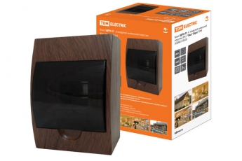 Бокс пластиковый навесной ЩРН-П-6 модулей  IP41 