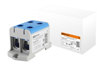 Клемма вводная силовая КВС 4 ввода 16-95 кв.мм. синяя | SQ0833-0105 | TDM