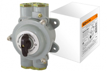 Пакетный переключатель ПП 3-100/Н2 3П 100А 220В, силуминовый корпус, IP56 | SQ0723-0083 | TDM