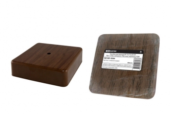 Коробка распределительная КР 75х75х20 о/п бук, с клем. колодкой, IP40, инд. штрихкод | SQ1401-0304 | TDM