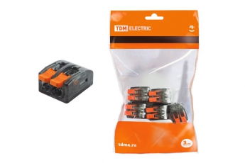 Соединительная клемма СК-612 (2,5мм2) (5 шт/упак) | SQ0527-0031 | TDM