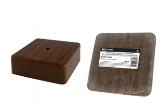 Коробка распределительная КР 75х75х28 о/п бук, с клем. колодкой, IP40, инд. штрихкод | SQ1401-0306 | TDM