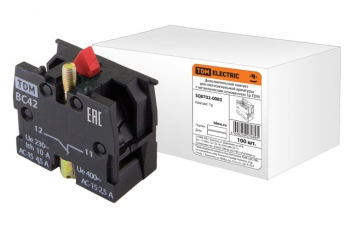 Доп. контакт для светосигн. арм. c мет. основанием 1р | SQ0702-0083 | TDM