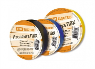 Изолента ПВХ 0,15х19мм Зеленая 20м  | SQ0526-0004 | TDM