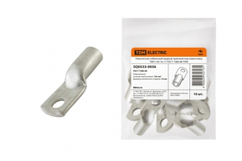 Наконечник медный луженый ТМЛ 120-16-17 ГОСТ 7386-80 | SQ0533-0036 | TDM