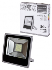 Прожектор светодиодный СДО 50-2-Н 50Вт 6500К IP65 серый | SQ0336-0208 | TDM
