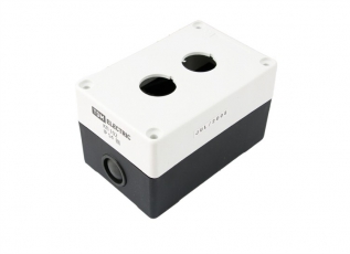 Корпус КП102 для кнопок 2места белый  | SQ0705-0002 | TDM