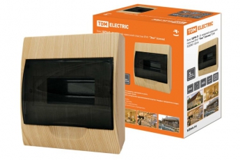 Бокс пластиковый навесной ЩРН-П-8 модулей  IP41 