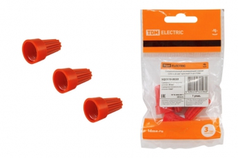 Соединительный изолирующий зажим СИЗ-5 20 мм2 красный (5 шт) | SQ0519-0030 | TDM