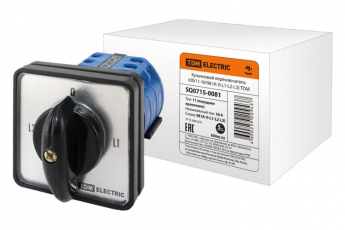 Кулачковый переключатель КПУ11-10/98 (A: 0-L1-L2-L3) | SQ0715-0081 | TDM