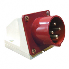 Вилка 524 стационарная 3Р+РЕ 32А 380В IP44  | SQ0605-0015 | TDM