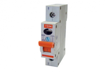 Выключатель нагрузки модульный (мини-рубильник) ВН-32 1P 25A | SQ0211-0003 | TDM