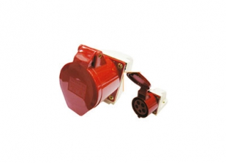 Розетка 114 стационарная 3Р+РЕ 16А 380В IP44  | SQ0602-0002 | TDM