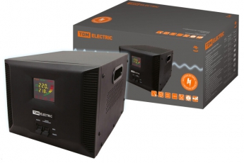 Стабилизатор напряжения СНР1-1-10 кВА электронный переносной  | SQ1201-0008 | TDM